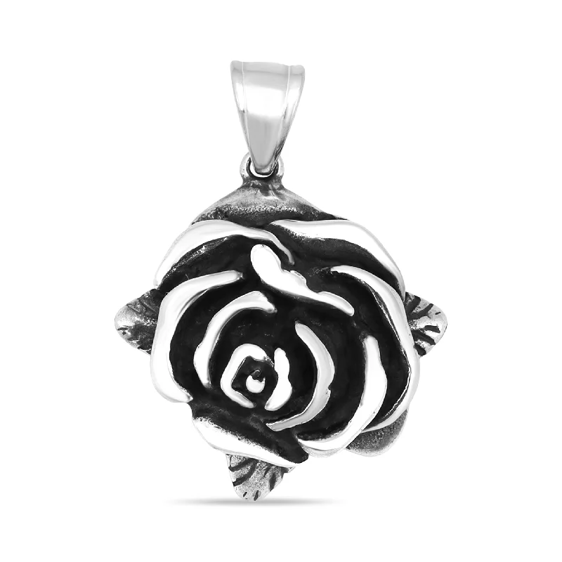 Flower Stainless Steel Pendant / PDK0152