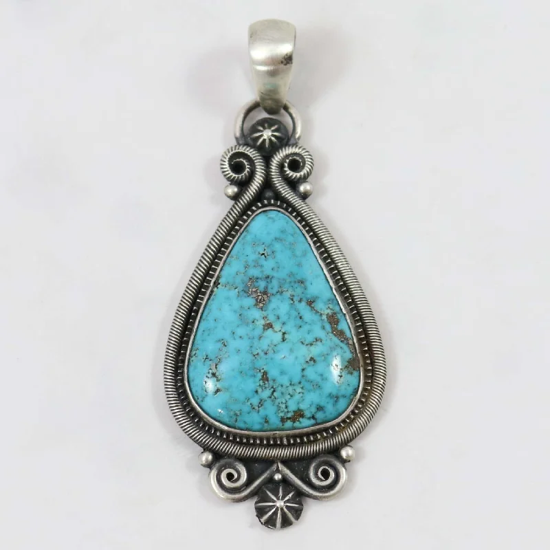 Morenci Turquoise Pendant