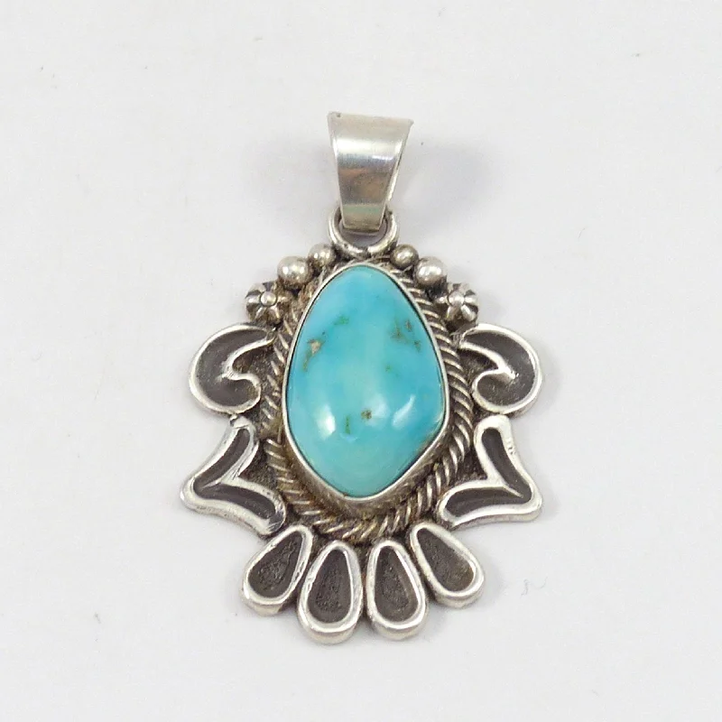 Morenci Turquoise Pendant