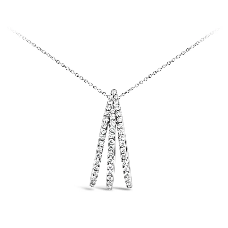 White Gold Diamond Fashion Pendant