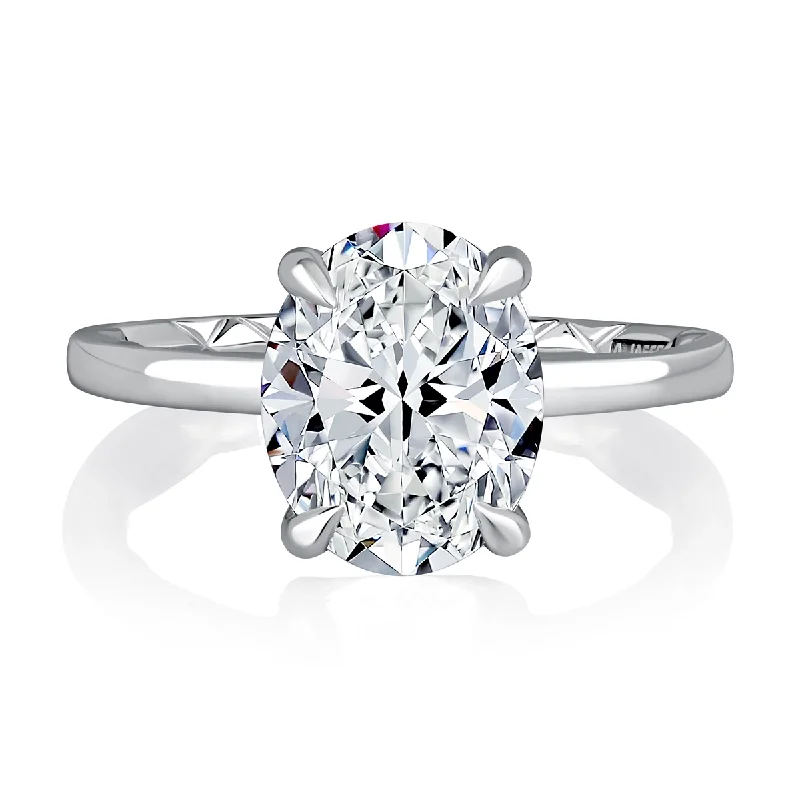 A. JAFFE Solitaire Engagement Ring