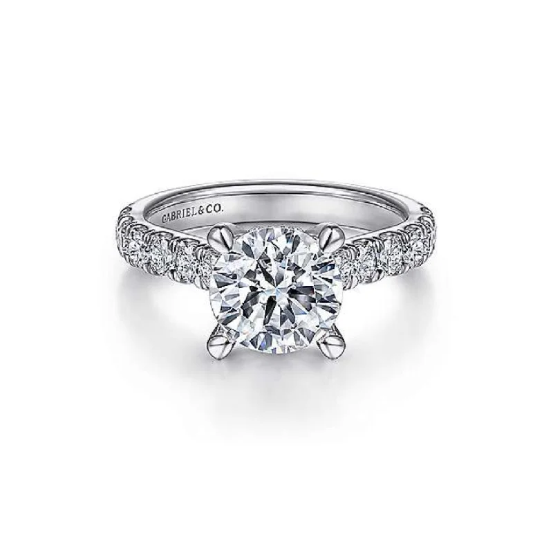 GABRIEL & CO "Classic" Engagement Ring