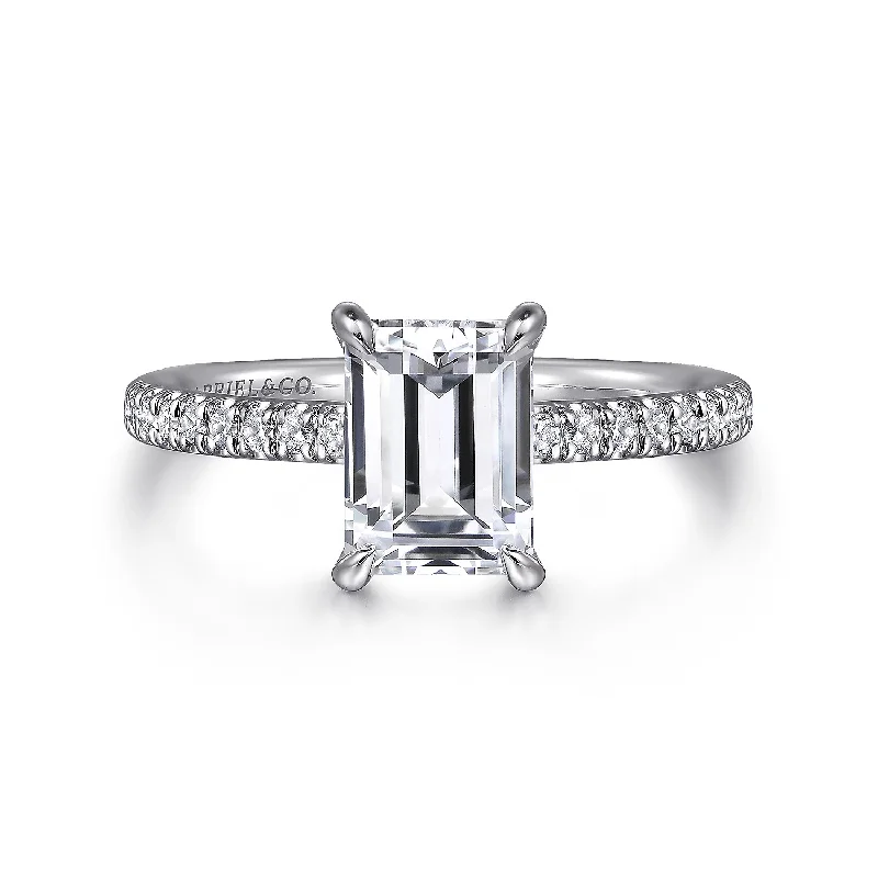 GABRIEL & CO "Classic" Engagement Ring