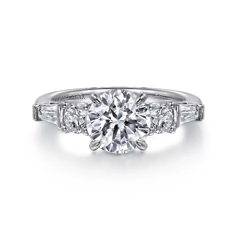 GABRIEL & CO "Contemporary" Engagement Ring