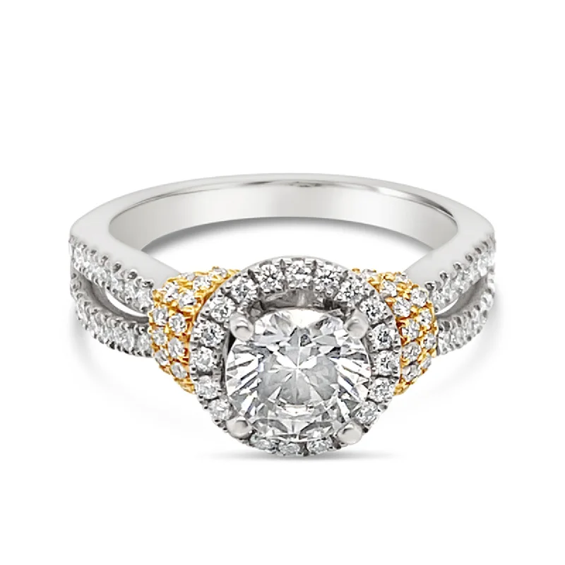 Scott Kay Halo Engagement Ring