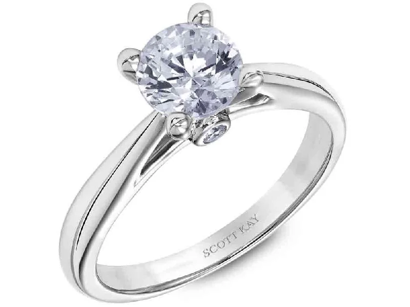 Scott Kay "Luminaire" Solitaire Engagement Ring