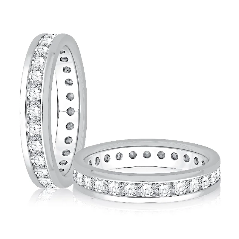 A. JAFFE Diamond Eternity Band