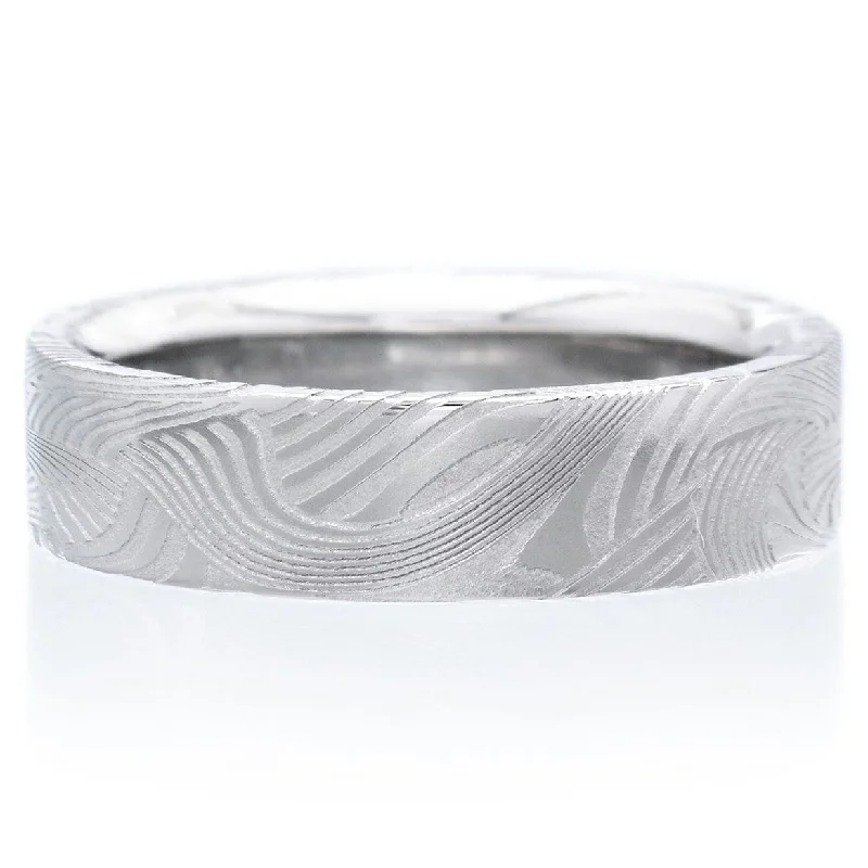 Stainless Steel Flat Top 6mm Band