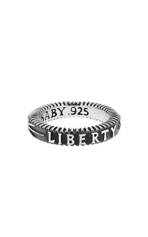 Liberty Stackable Silver Ring