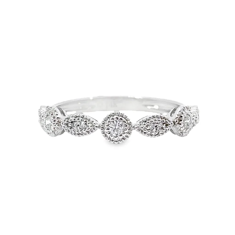 White Gold Diamond Wedding Band