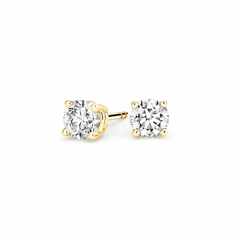 Forevermark 0.30 Cttw. Yellow Gold Diamond Solitaire Earrings