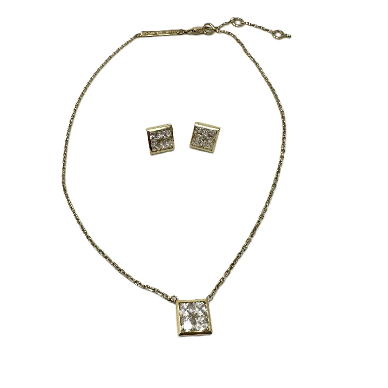 Necklace Set By Michael Kors, Size: 02 Piece Set