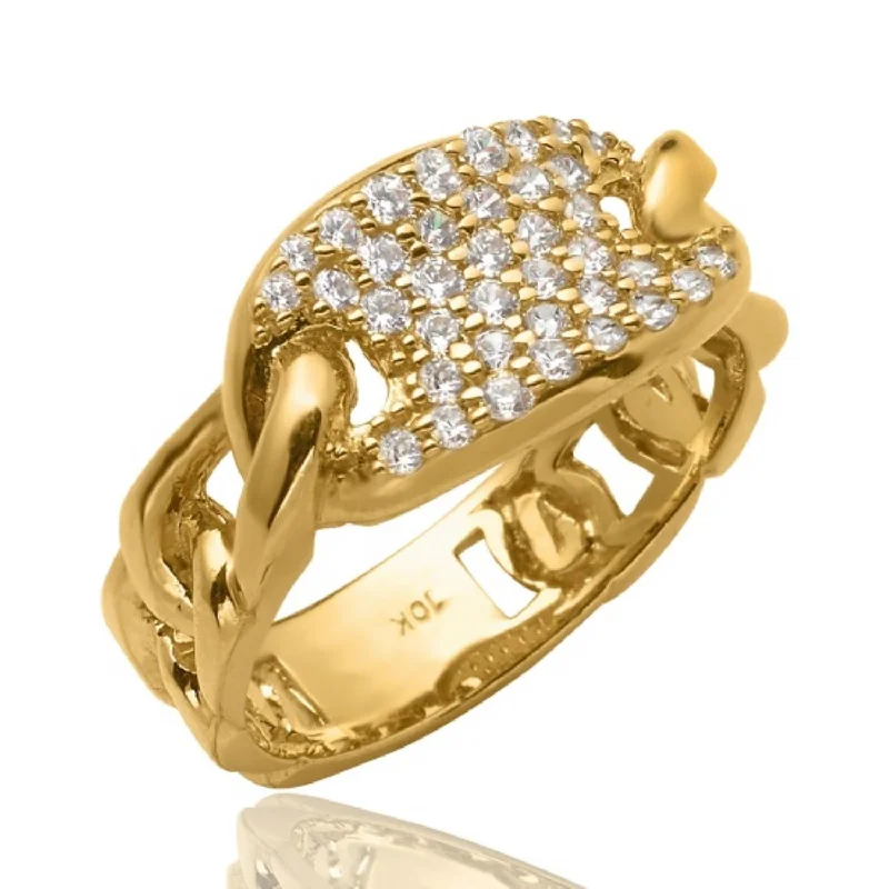 10KT Yellow Gold Fashion Ring